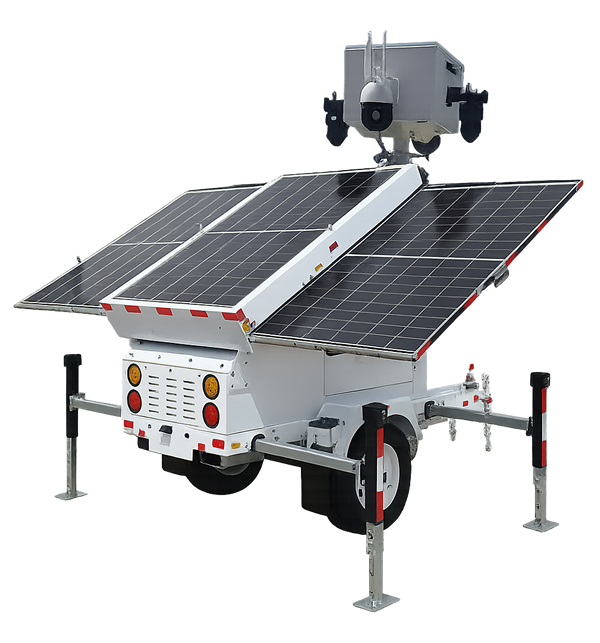 Mobile Security Camera Trailer